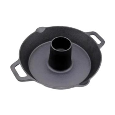 Imagem de WeiLaiKeQi Assador de frango, frigideira para assar aves, suporte para lata de cerveja, suporte vertical para frango para, cozinha, acampamento,