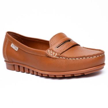 Imagem de Mocassim Bottero Couro Verão XXIII Feminino - Caramelo