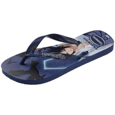 Imagem de Chinelo Havaianas Top Naruto, Marinho, 39/40