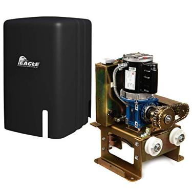 Imagem de Abridor de portão deslizante comercial Eagle-2000 FR 1/2 Horse Power Motorize Operador de portão deslizante para portões grandes de 45 pés ou capacidade de peso de 453 kg com 2 controles remotos sem