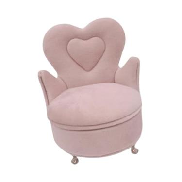 Imagem de kowaku Caixa de joias Sofá em miniatura Sala de jogos Portátil Escala 1/6 Caixa de joias Caixa de joias Organizador para brincos Colares