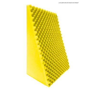 Imagem de Travesseiro Encosto Triangular Ortopédico Encosto Anatômico Respirável