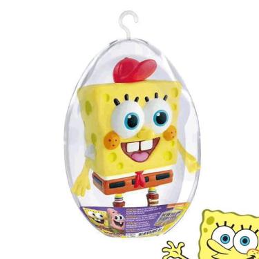 Imagem de Boneco de Vinil Bob Esponja no Ovo De Pascoa 18cm Lider 3228 - Lider B