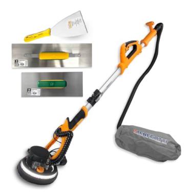 Imagem de Lixadeira Telescópica Mlp750 de Parede e Gesso Massa Corrida Desempenadeira Galo 113/00 309/00 Espátula de Inox Evolution 12,5 cm (5") - (220, Volts)