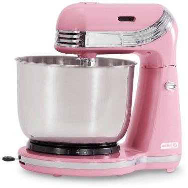 Imagem de Batedeira 6 Velocidades 2 Litros 250W, 110v, DASH DCSM250PK, Rosa