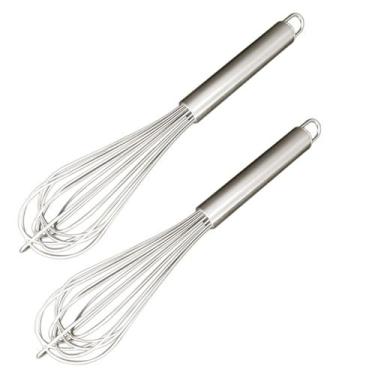 Imagem de Kit 2 Pç Fouet Batedor Profissional De Ovos E Massas 34 Cm - OPEN TRAD