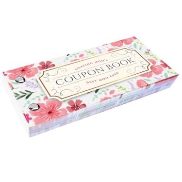 Imagem de Dastimasco Livro de cupons em branco para mãe, presente exclusivo de aniversário e dia das mães, 30 cartões em branco personalizados para preencher suas próprias ideias de cupons