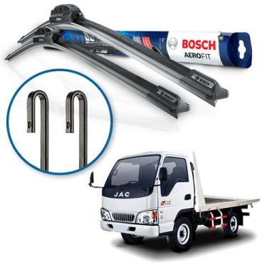Imagem de Par Palheta Limpador Parabrisa Jac T140 2011 2012 2013 - Bosch