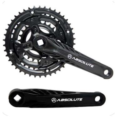 Imagem de Pedivela Absolute 24/34/42D 170Mm Aço Preto S/ Corrente