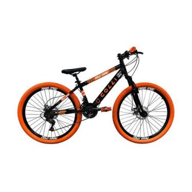 Imagem de Bicicleta Aro 26 Colli Grau 21 Marchas Freio a Disco, 26", Preto
