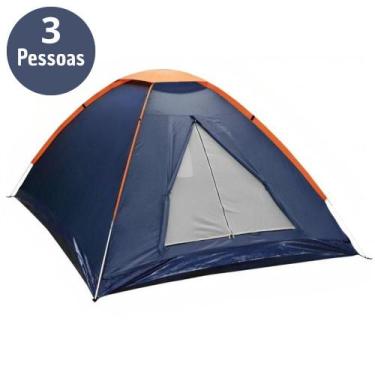 Imagem de Barraca Camping Pesca Iglu 3 Pessoas Barraca De Acampamento A Prova DÁ