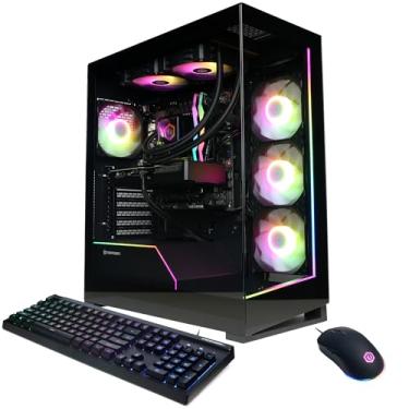 Imagem de CyberPowerPC Gamer Xtreme VR Gaming PC, Intel Core Ultra 7 265F 2,4GHz, GeForce RTX 5070 12GB, 32GB DDR5, SSD PCIe 4.0 de 2TB, Pronto para WiFi e Windows 11 Home (GXIVR8760A16)