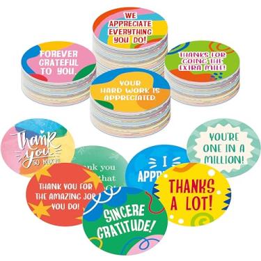 Imagem de 120 peças de fichas de apreciação, 60 designs tokens redondos agradecimentos presentes de agradecimento de funcionários - compartilhe bondade, reconhecimento e motivação para funcionários, enfermeiros