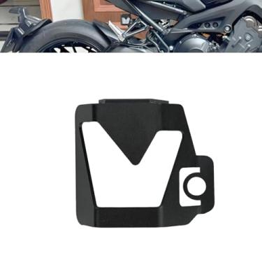 Imagem de Proteção da tampa do reservatório de fluido de freio traseiro da motocicleta competitiva com MT07 MT09 MT03 MT10 MT25 MT125 MT 07 09 10 25 FZ07 FZ09 Protetor de cilindro mestre de tanque de óleo