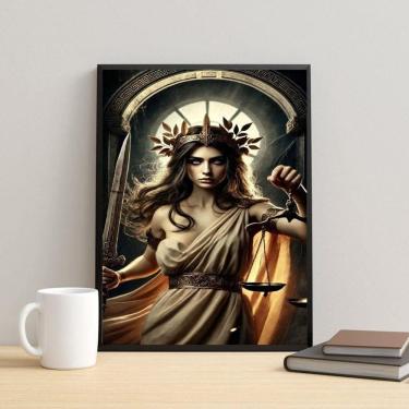 Imagem de Quadro Nêmesis - Deusa Da Vingança 45X34Cm