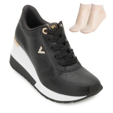 Imagem de Tênis Anabela Via Marte e Meia VM25-04601