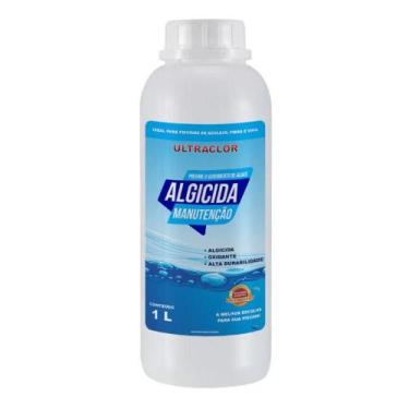Imagem de Algicida Manutenção Liquido Oxidante para Piscinas 1L Ultraclor, Única