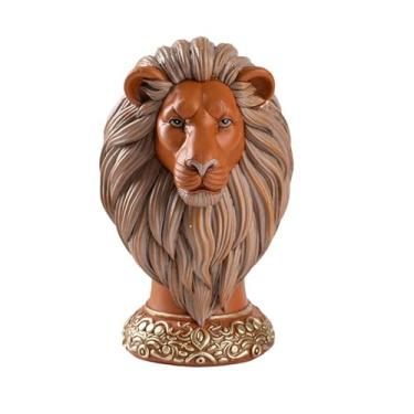 Imagem de Generic Ornamento nórdico design estatueta colecionável mesa escultura estátua para sala de estar do hotel entrada fazenda estante, Laranja