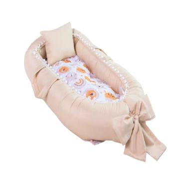 Imagem de Ninho Redutor de Berço Para Bebê com Travesseiro Menina Menino (Coala)