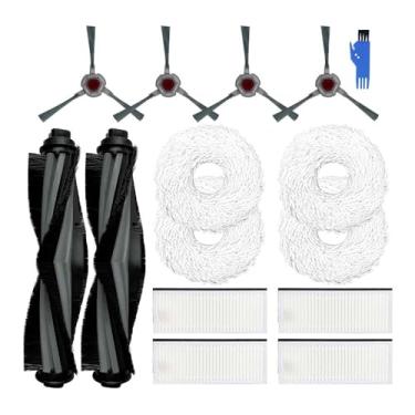 Imagem de Main Side Brush Cover Hepa Filter Mop Cloths Pad Compatible With Ecovacs Deebot N9+/N9+Plus Robot Vacuum Cleaner Accessories Spare Parts Kit(Set 22)