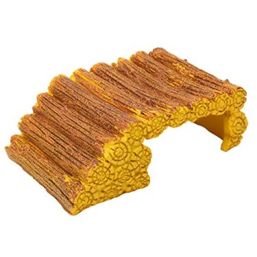 Imagem de Pilipane Tartaruga, plataforma, réptil, escalada, aquário, decoração, aparência resina, seguro, material para lagartos, sapos, tartarugas, cobras, 13 x 9 x 4,5 cm