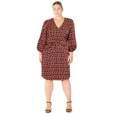 Imagem de City Chic Vestido feminino - estampa Georgie, Estampado, 50