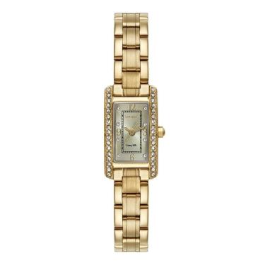 Imagem de Relógio Seculus Feminino Ref: 77324Lpsvda1 Retangular Aço