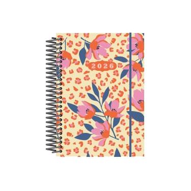 Imagem de Agenda 2026 Espiral Media Capa Dura School Basics Sortido