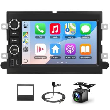 Imagem de [4G + 64G] Android 13 estéreo automotivo para Ford F150 (2004-2008)/Escape (2008~2012)/Explorer (2006-2010)/Expedition (2007-2014)/Fusion (2006-2009), tela sensível ao toque de 7 polegadas CarPlay