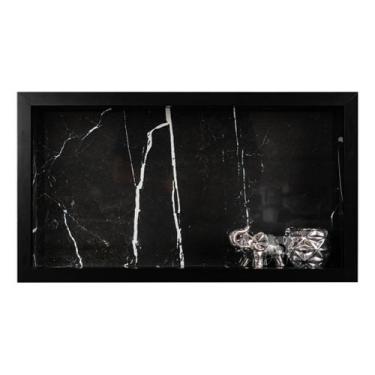 Imagem de Nicho Porcelanato Embutir 30x60 Borda Alumínio Envio Imediato Oferta -