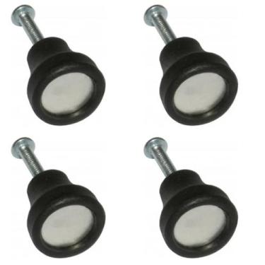 Imagem de Puxador simples box banheiro acrilico abrigo pia kit 4 pcs - Mob Comp.