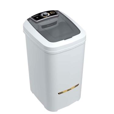 Imagem de Tanquinho Newmaq 20,5 Kg com Lavagem por Turbilhonamento e Timer 9 Programas Branco 110V