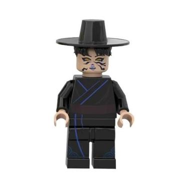 Imagem de Blocos De Montar Artesanais De Bonecos De Brinquedo Para Meninos E Men