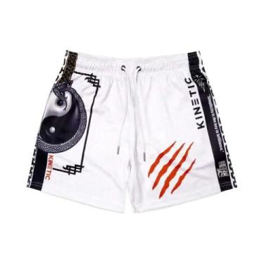 Imagem de Bermuda Masculina De Basquete Respirável E De Secagem Rápida, Estampad