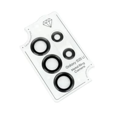 Imagem de Protetor De Lente De Câmera De Vidro Temperado Para Samsung Galaxy S25