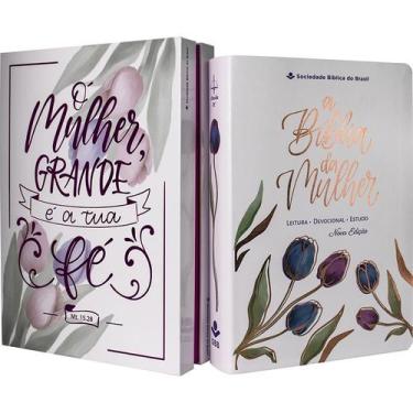 Imagem de Bíblia Da Mulher Nova Edição Estudo E Devocional Arc Branca - SBB