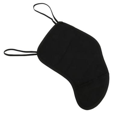 Imagem de Descanso de ombro para queixo de violino, almofada de flanela confortável com suporte de esponja, tecido de algodão costurado à mão, fácil de instalar para crianças