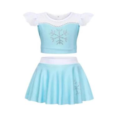 Imagem de Conjunto De Maiô De Princesa Sereia Para Meninas, Moda De Verão Para P