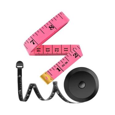 Imagem de Fita Métrica Flexível De 60 Polegadas (150cm) Durável E Retrátil Para 
