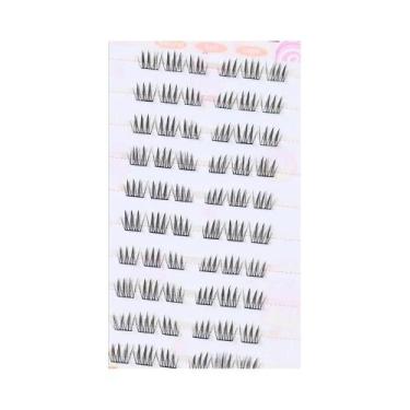 Imagem de Cílios Postiços Reutilizáveis Estilo Coreano, Naturais E Sem Cola, Gra