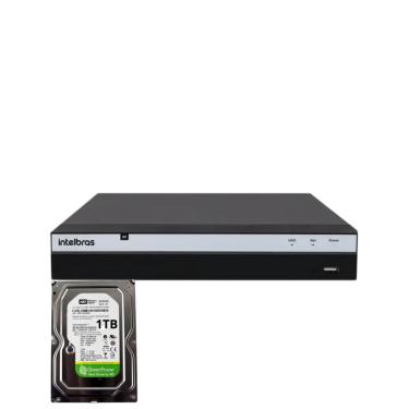 Imagem de Gravador Intelbras Nvd 3316 16 Canais Full Hd Ip 4k Nvd 3316 C/Hd