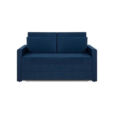 Imagem de Sofá Cama Castor Casal Salerno Max Suede Azul