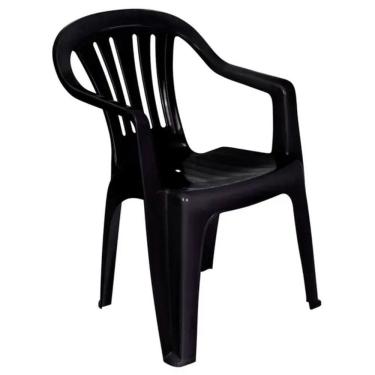 Imagem de Cadeira Poltrona de Plastico Suporta ate 182kg Mor