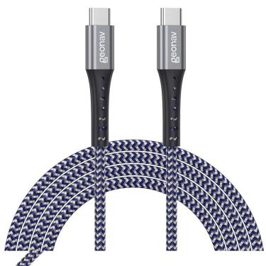 Imagem de Cabo USB-C com Conector em Alumínio Azul - UCC05K