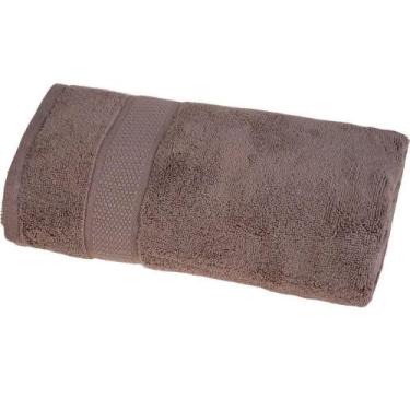 Imagem de Toalha de Rosto Relative Zero Torção 50x80CM 100% Algodão 500g-m² Bege