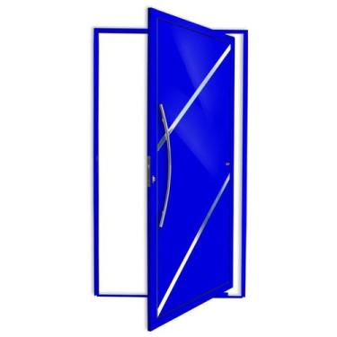 Imagem de Porta Pivotante Lambril Duna com Puxador Super 210cm x 120cm Brimak Ab