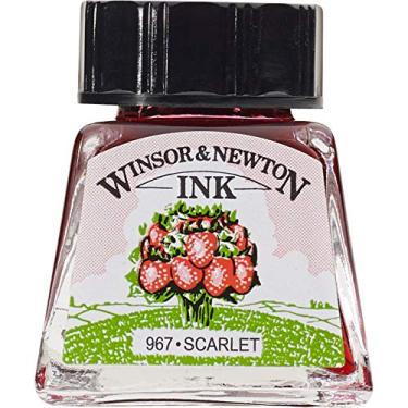 Imagem de Winsor & Newton Drawing Inks Tinta para Desenho, Vermelho (Scarlet), 14 ml