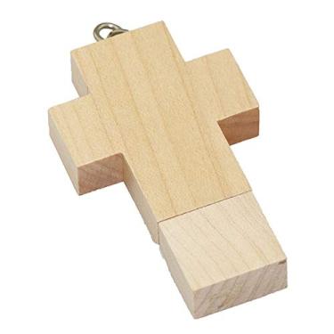 Imagem de Pen Drive USB 64GB Cruz Modelo 3.0 USB Pen Drive Armazenamento de Dados Pen Drive Pen Drive Pen Drive USB Drive USB 3.0 Pen Drive U Disco Flash Memory Flash Disk - Branco