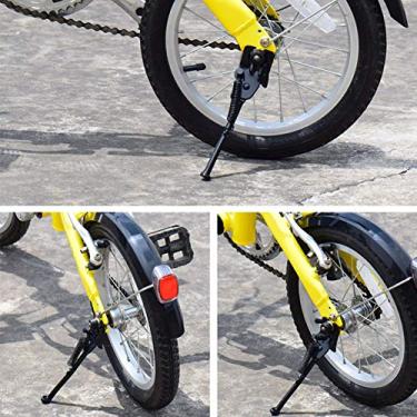 Imagem de Bicicleta Kickstand, Pedestal de Apoio Traseiro Pedal Pedal Pedal de Bicicleta Oficina de Conserto para Fábrica de Bicicleta ao Ar Livre(14 inches)