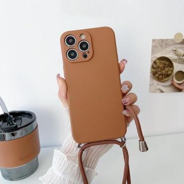 Imagem de Correia de pescoço cordão colar caso de telefone para xiaomi mi nota 10 lite 9 pro 8 se 9t a2 a3 mix 3 2 s macio fino crossbody cordão capa, x3, para 9t